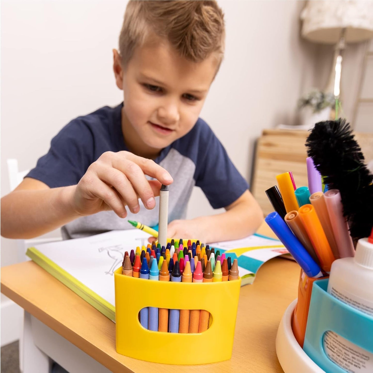 360° Rotating Art Supply Organizer – Keep Creativity Within Reach
