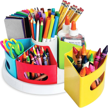 360° Rotating Art Supply Organizer – Keep Creativity Within Reach
